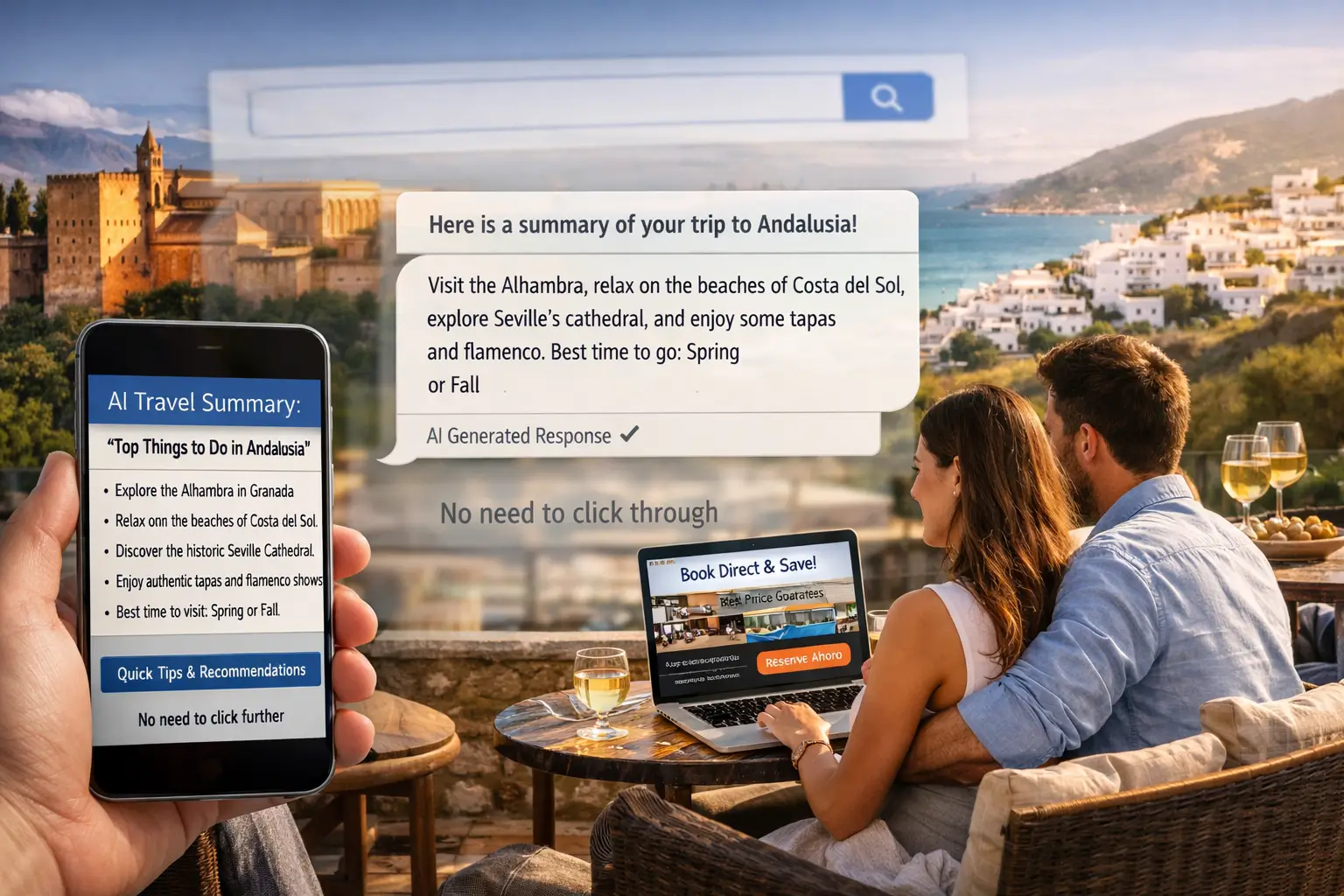 Resumen de IA y menos clics: cómo blindar tu canal directo