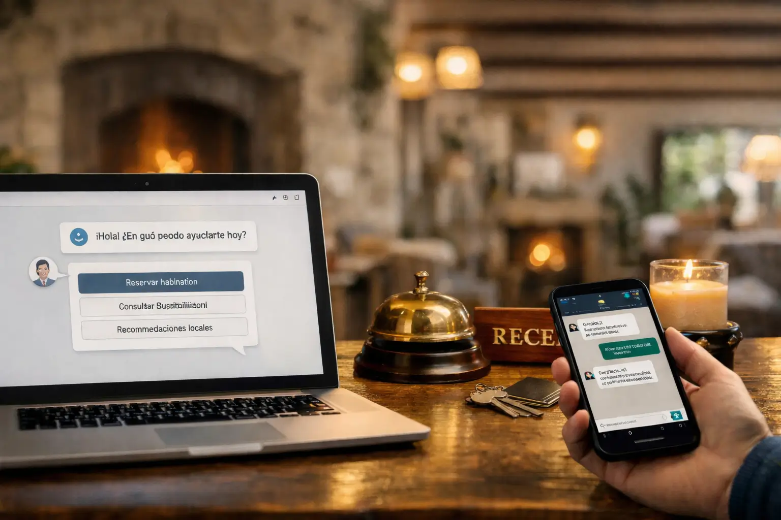 La nueva recepción digital: un conserje IA para tu canal directo