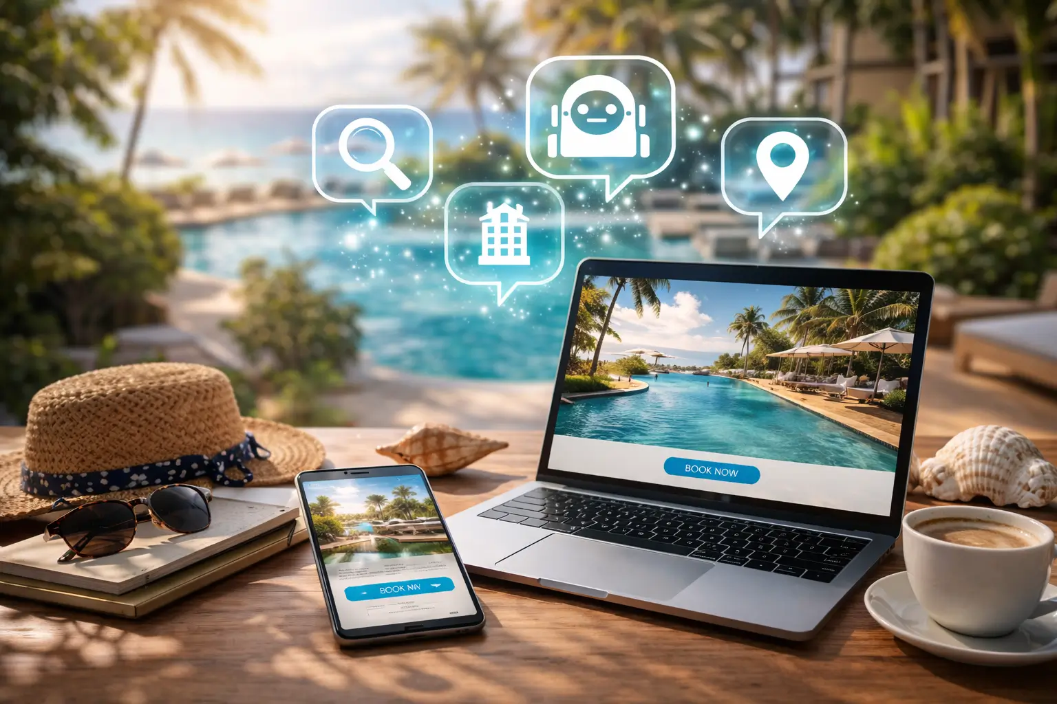 Hoteles: del chat IA a reservar en tu web (7 señales)